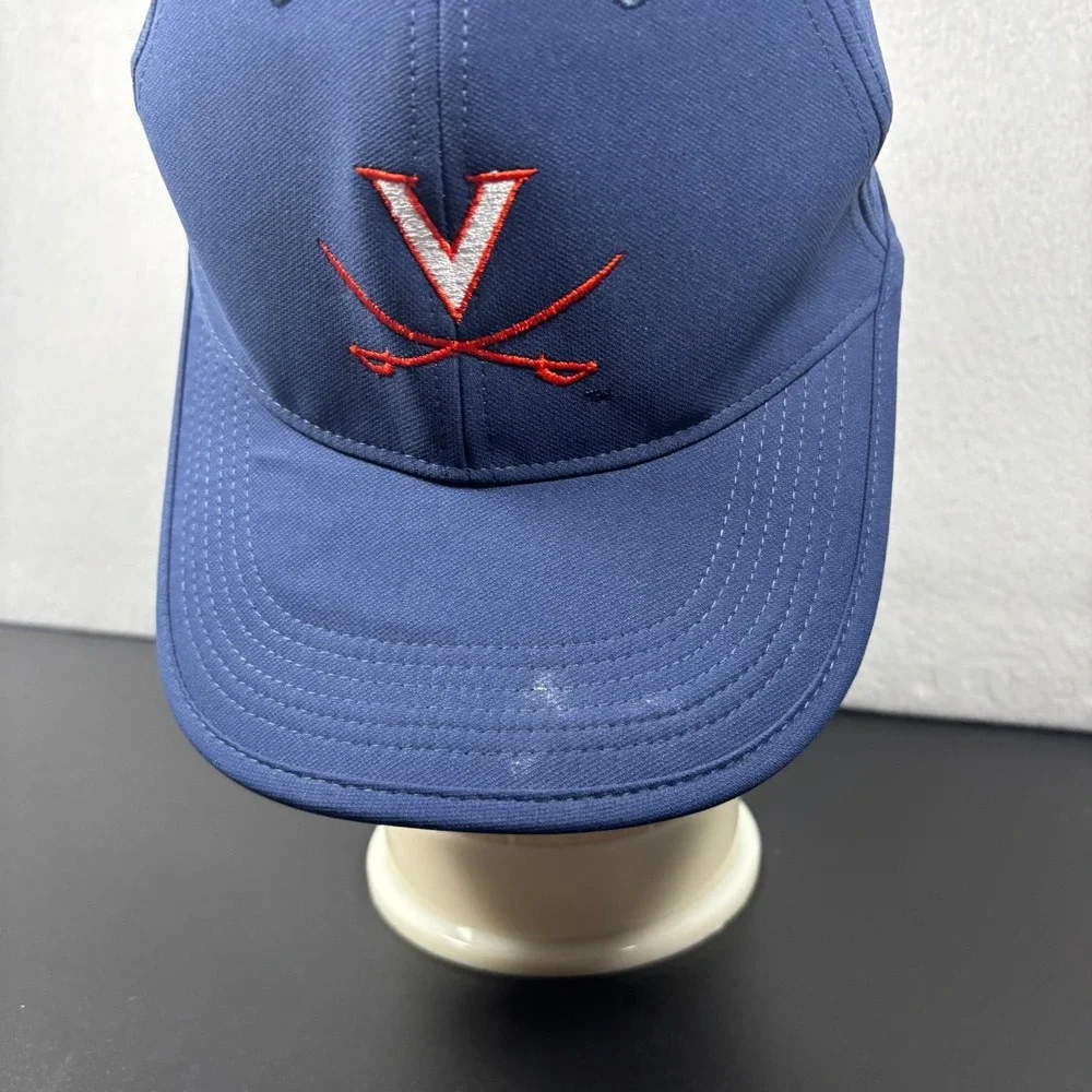 UVA Blue Nike Golf Ultralight Perforated Golf Cap Adjustable Hat 727040-410 Cavs